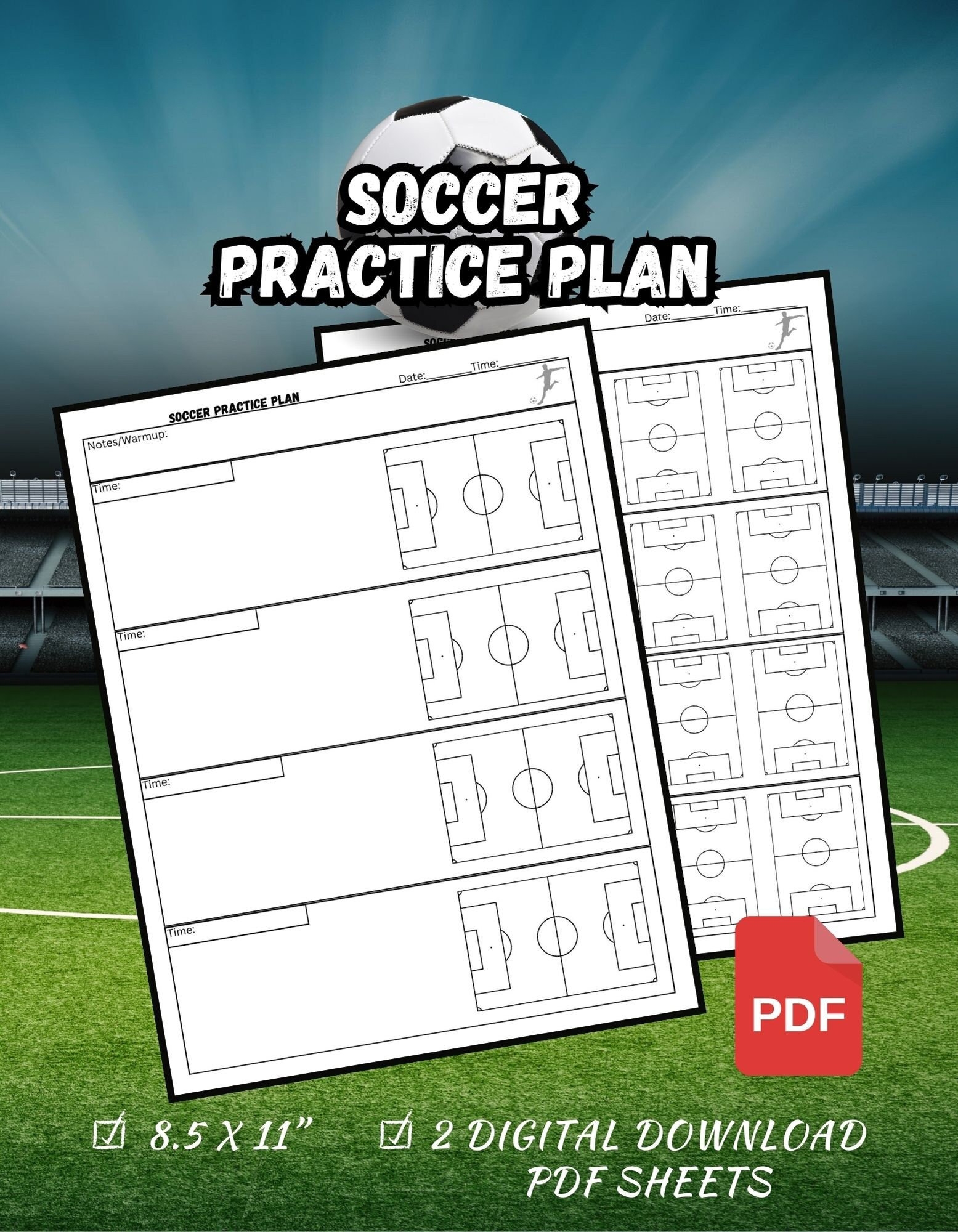 soccer practice plan template pdf