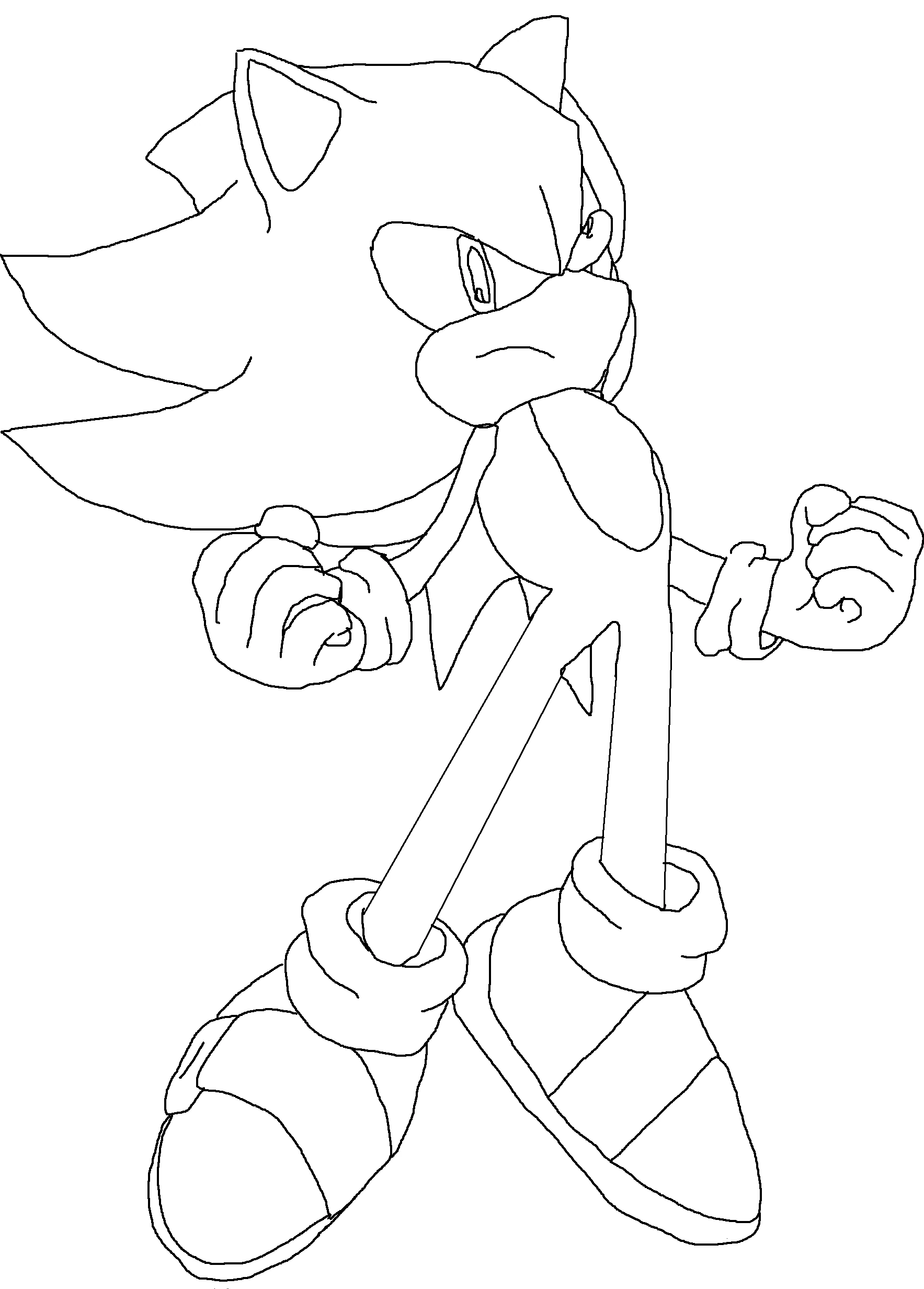 sonic free printable coloring pages