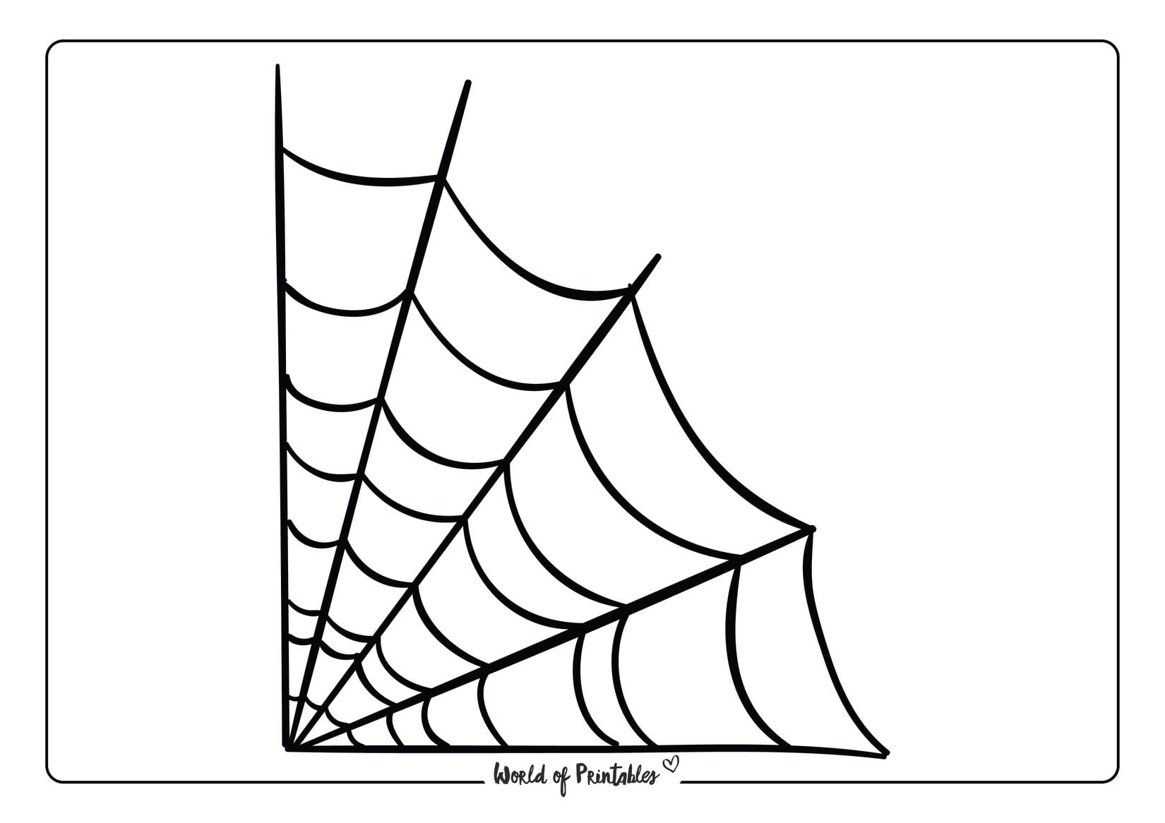 printable spider template