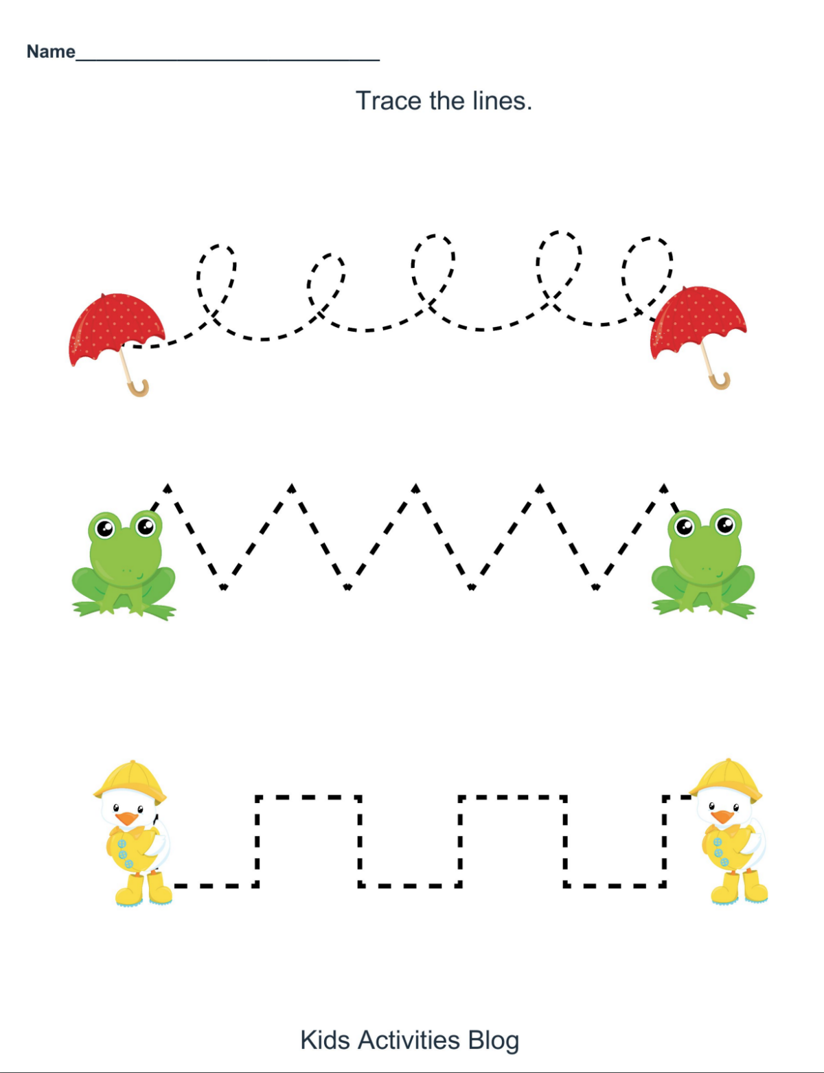 Spring Printable Preschool U0026 Kindergarten Worksheet Pack Kids 