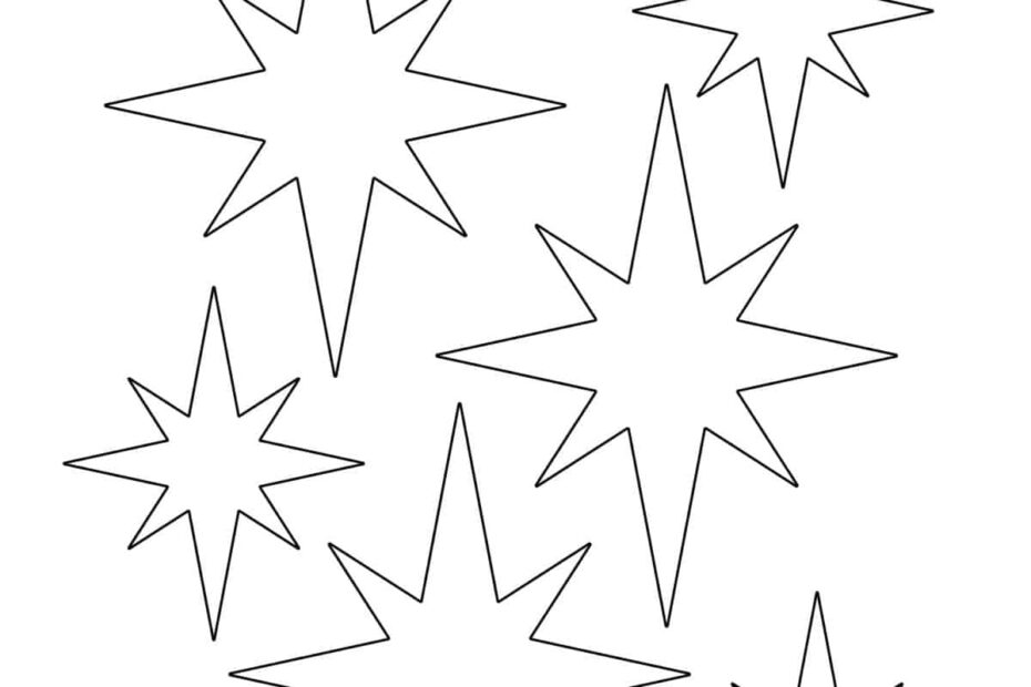 Star Template Childhood Magic