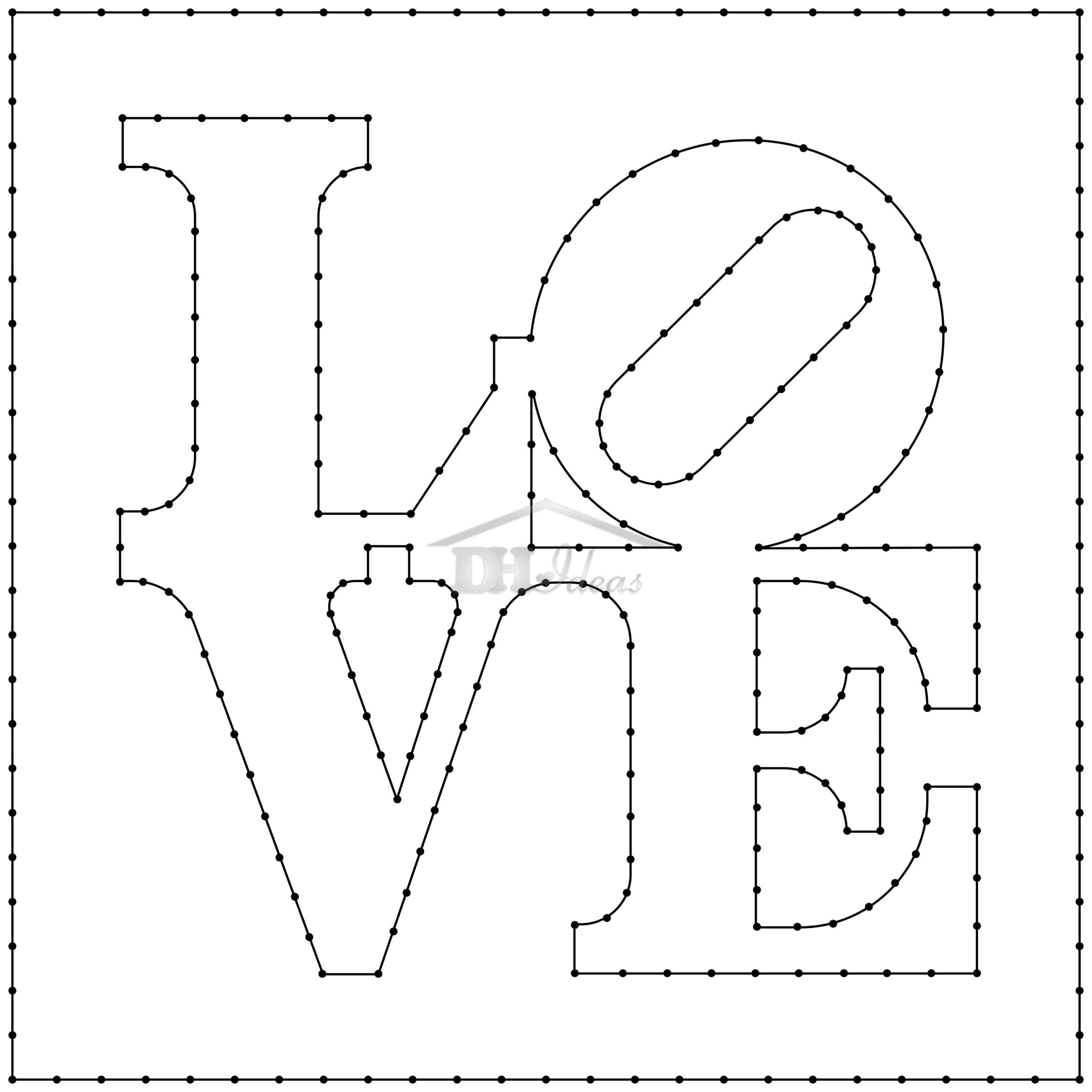 String Art Patterns To Print