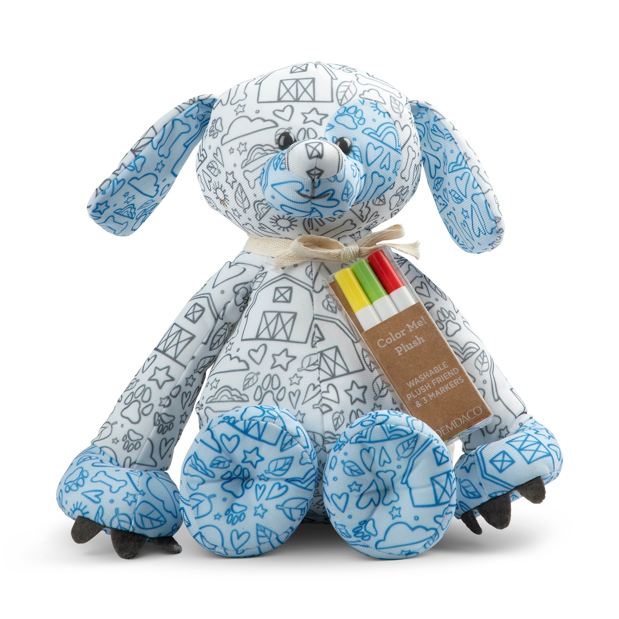 color a stuffed animal