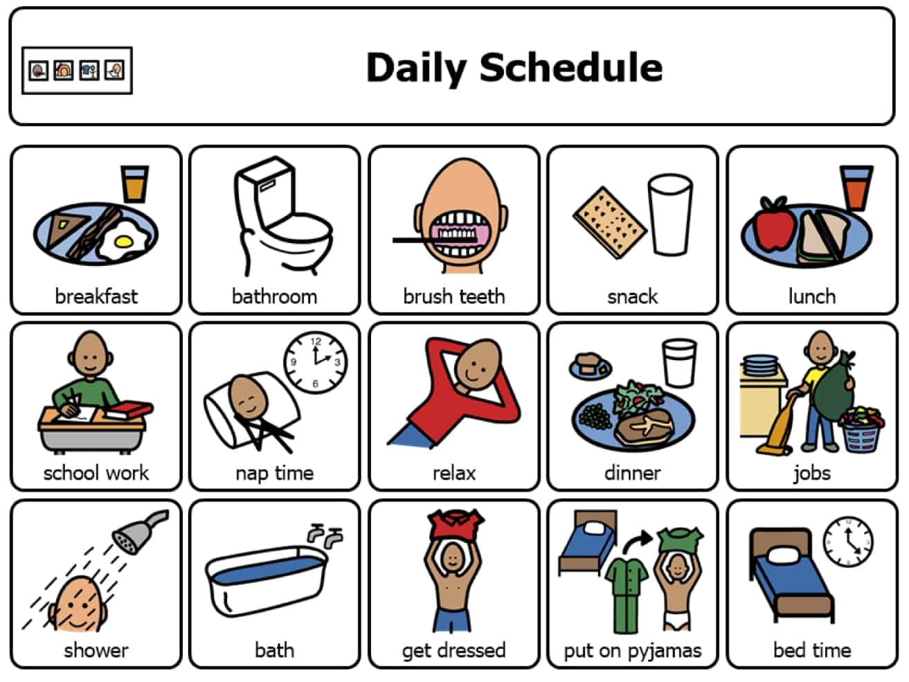 Supporting Autistic Children Using A Visual Scheduling Tool THE 