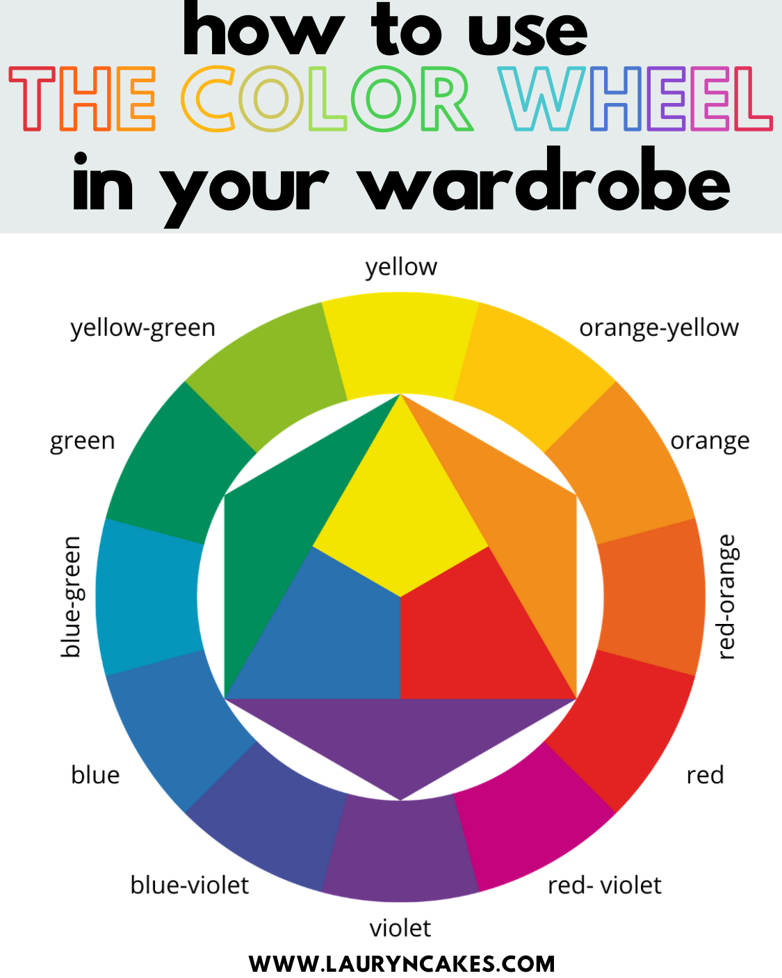 dressing color wheel