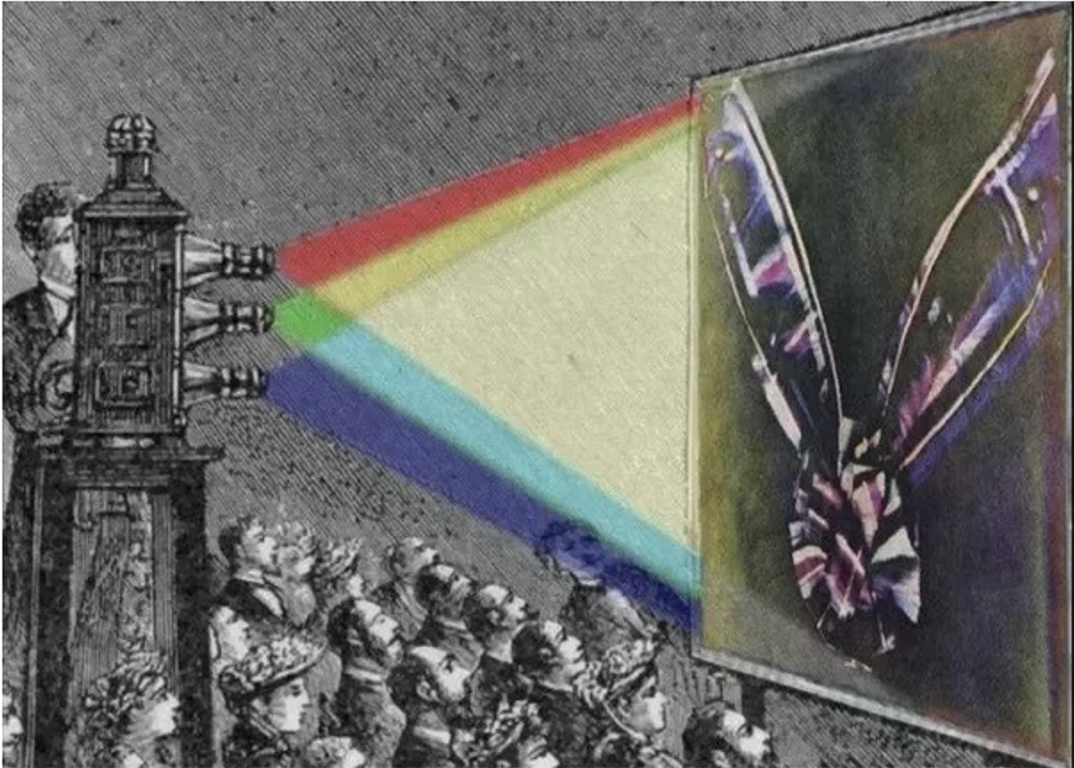 The First Colour Photograph As Opposed To A Painted Black And White Photo Was Created By James Clerk Maxwell And Thomas Sutton Photography In Ireland Timeline