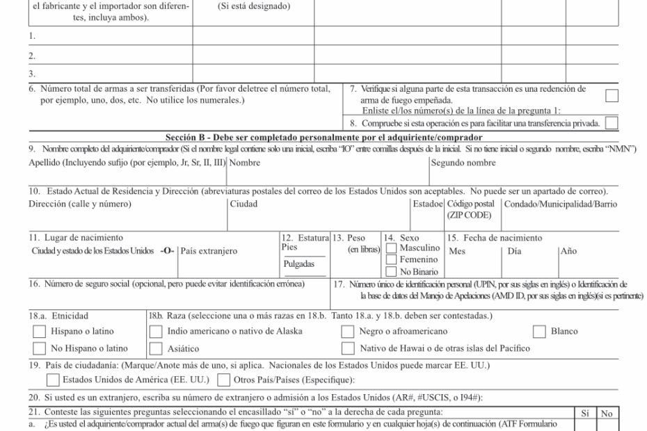 The New Form 4473 Is Here What s Changed Firearms Compliance