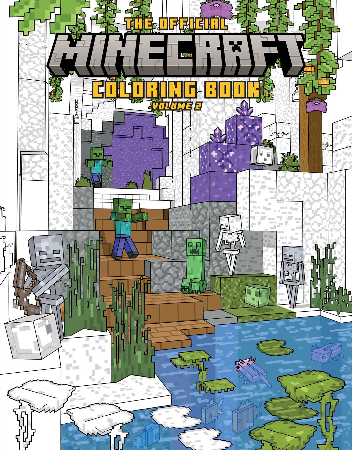 The Official Minecraft Coloring Book Volume 2 Book By Insight 