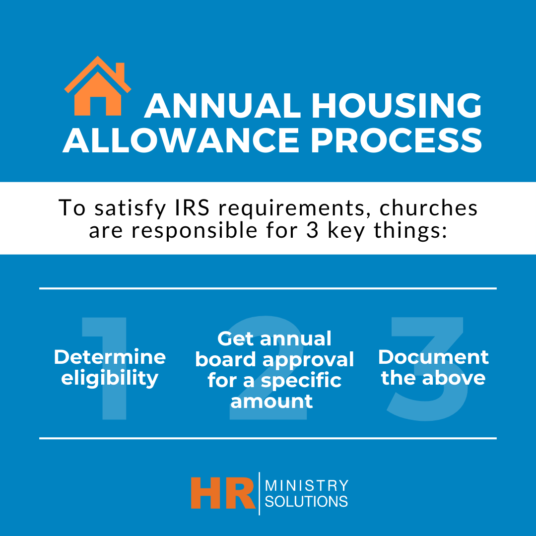 ministers housing allowance worksheet