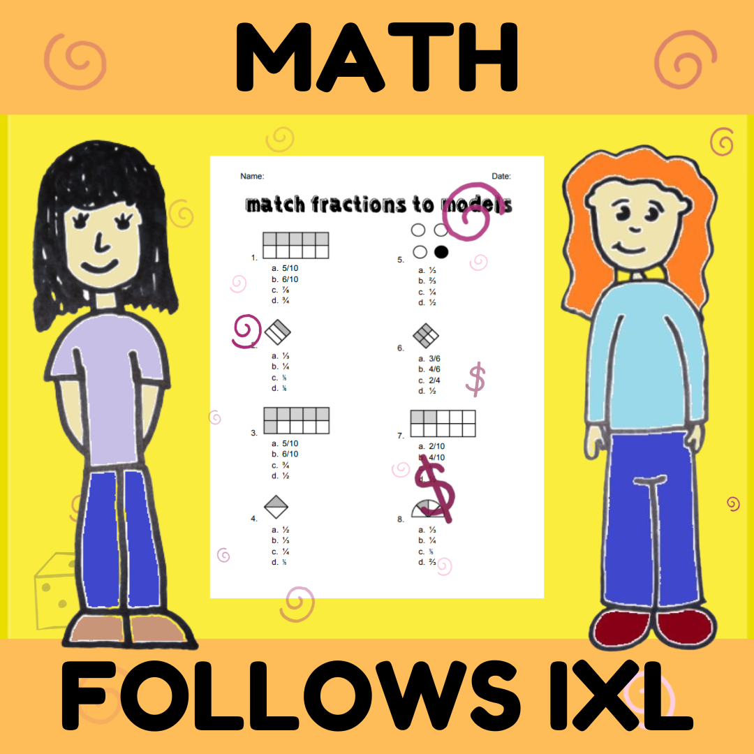 Third Grade Math Packet ALL TOPICS Worksheets Starters Aligns With IXL Math Classful