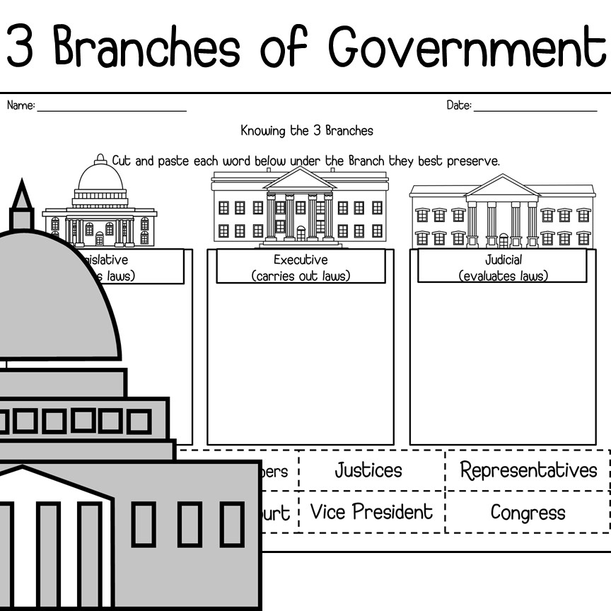 Three Branches Of Government KNOW ALL BUNDLE Made By Teachers