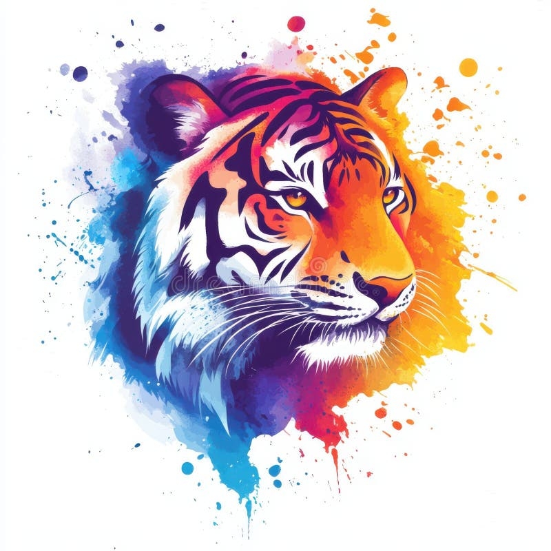Tiger Watercolor Stock Illustrations 23 907 Tiger Watercolor Stock Illustrations Vectors U0026 Clipart Dreamstime