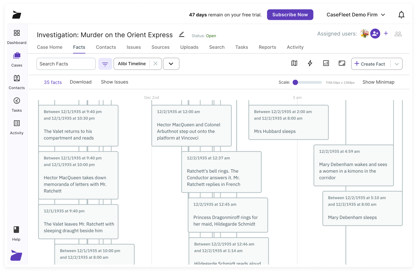 Timeline Maker Timeline Software For Lawyers U0026 More Casefleet