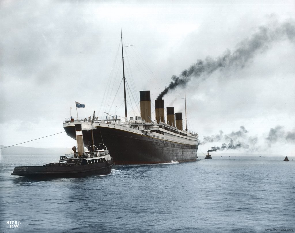 Titanic In Color 3DHISTORY DE