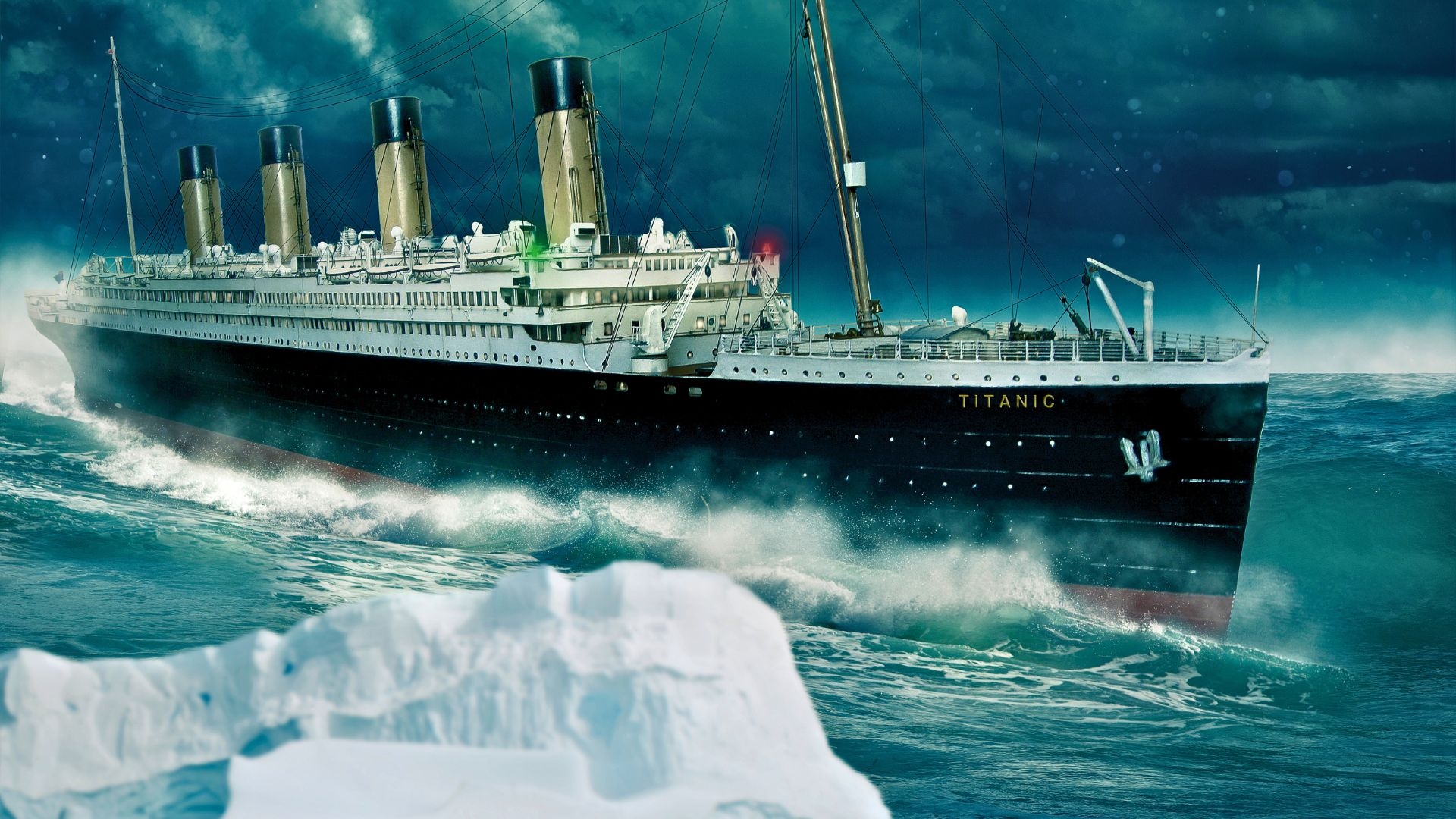 color titanic pictures