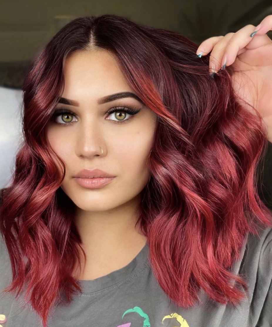hair color pictures red