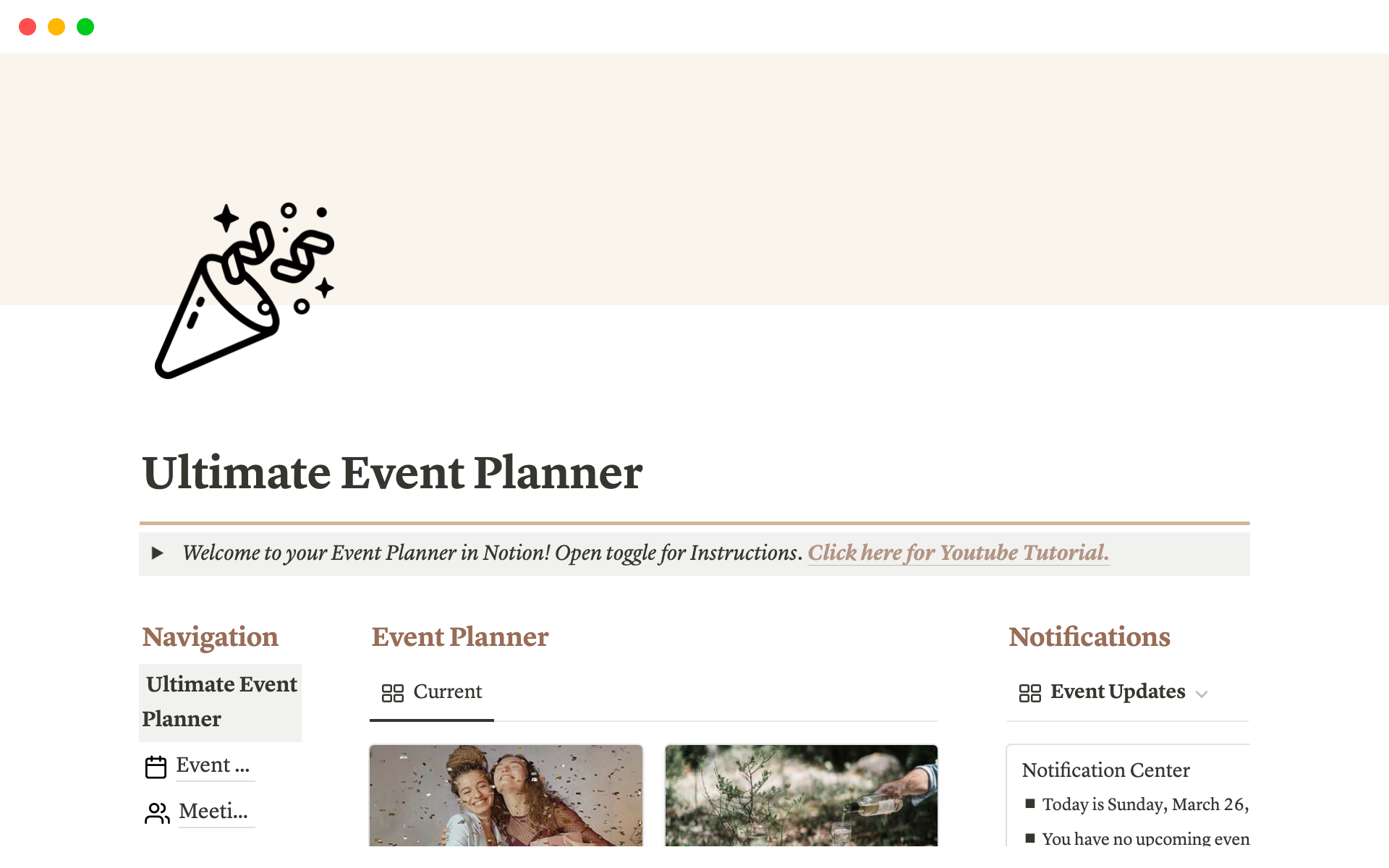 Ultimate Event Planner