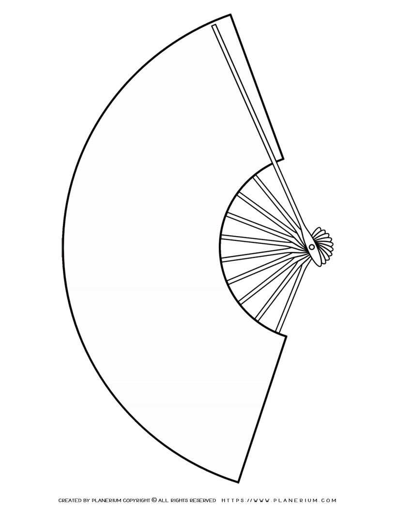 Unleash Your Creativity With The Chinese Fan Template