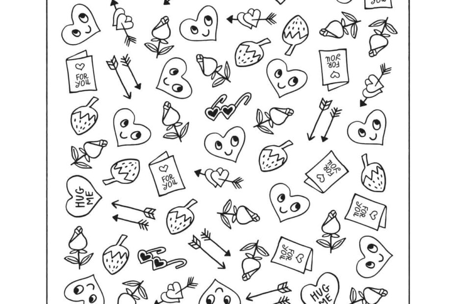 Valentine s Day I Spy Game Childhood Magic