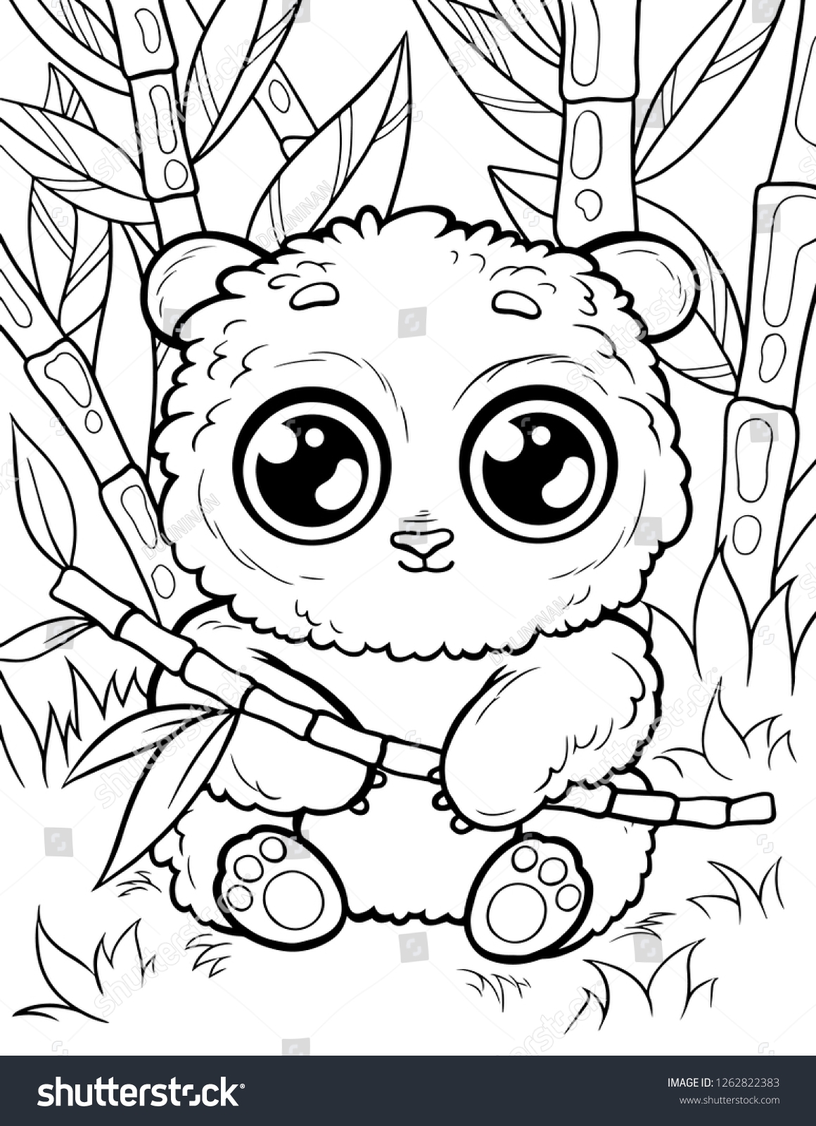 cute animal coloring books