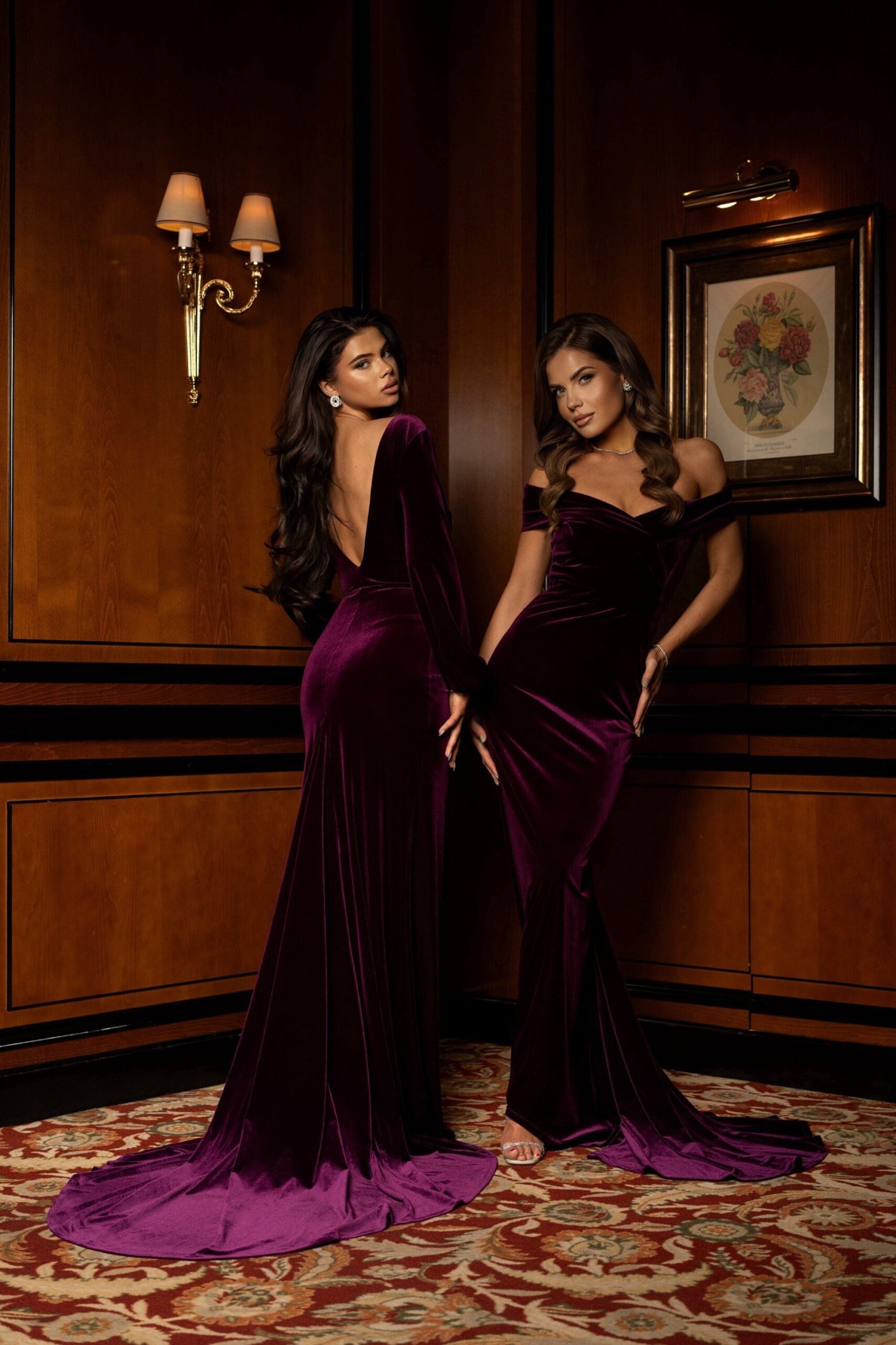 Velvet Dress Evening Gown Dark Purple Dress Maxi Dress Wedding Guest Dress Reception Dress Gown Dress Elegant Dress Wedding Dress Etsy