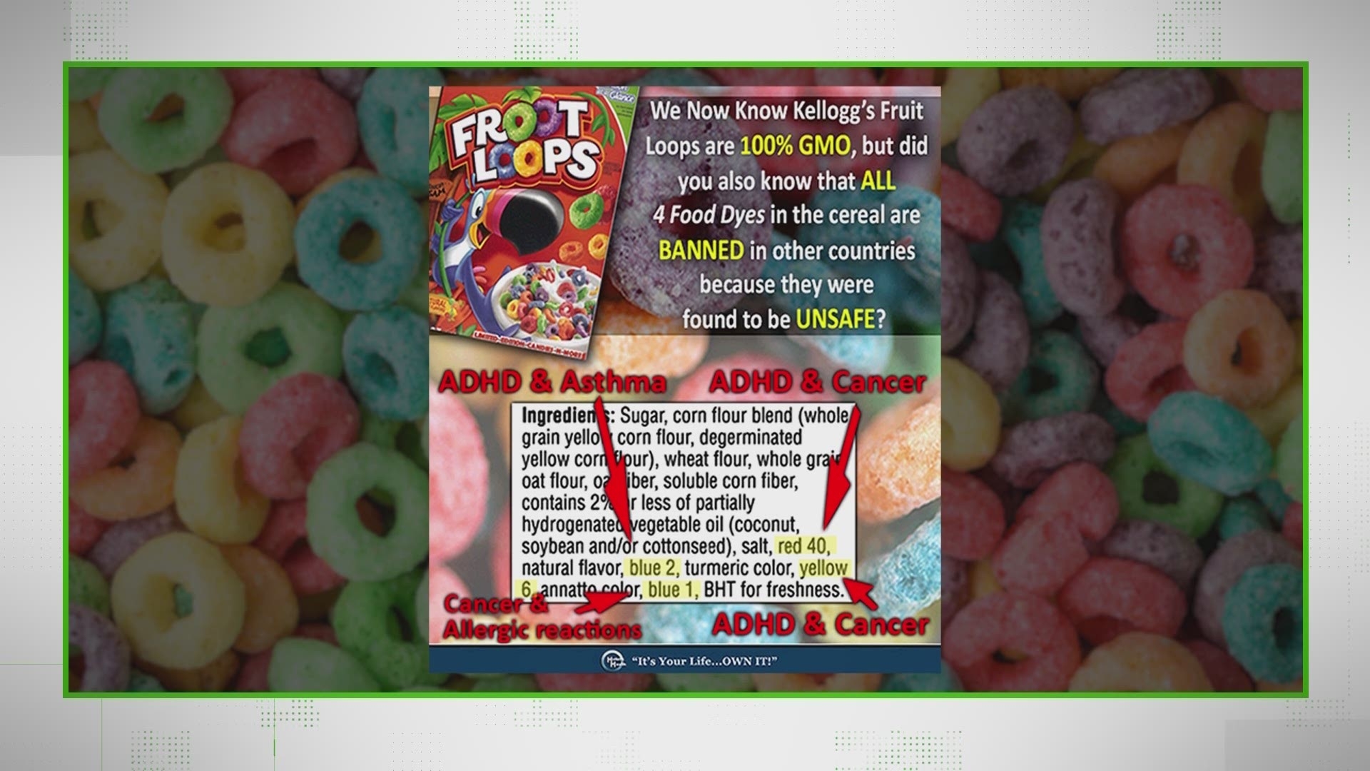 colors in fruit loops
