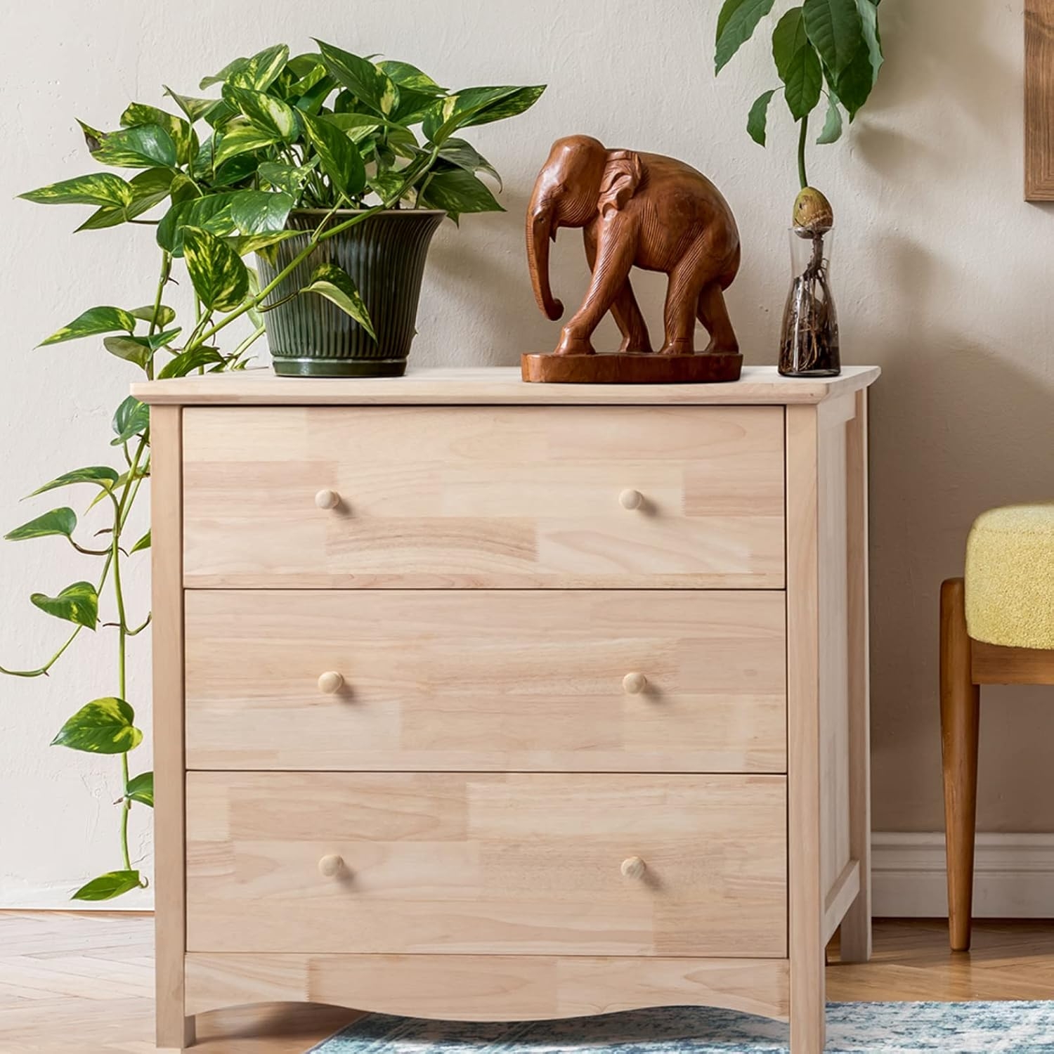natural color dresser
