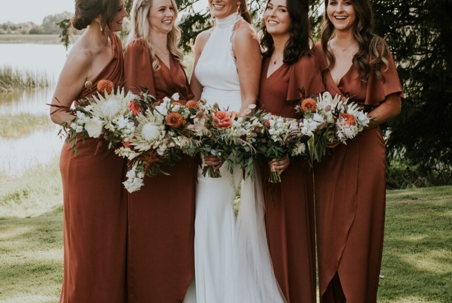 Wedding Dress Rust Colored Cocktail Dress Bridesmaid Dresses Rust Color Sales