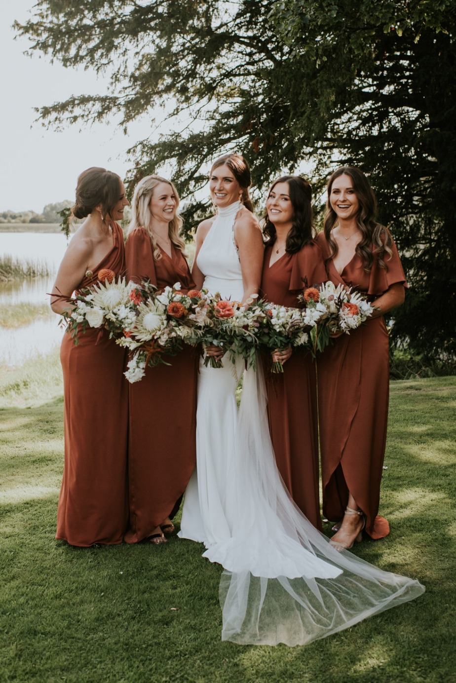 Wedding Dress Rust Colored Cocktail Dress Bridesmaid Dresses Rust Color Sales