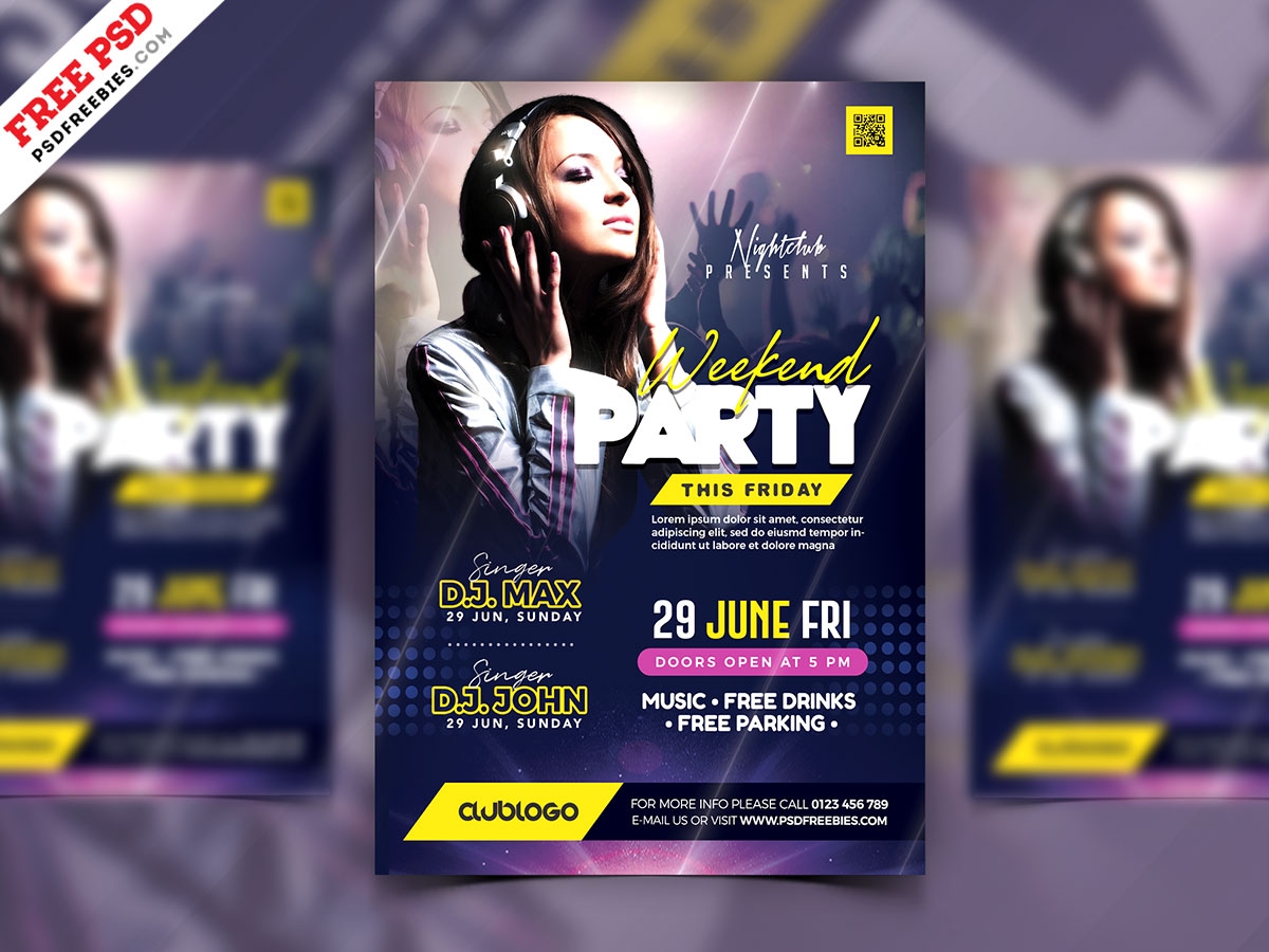 free event flyer template