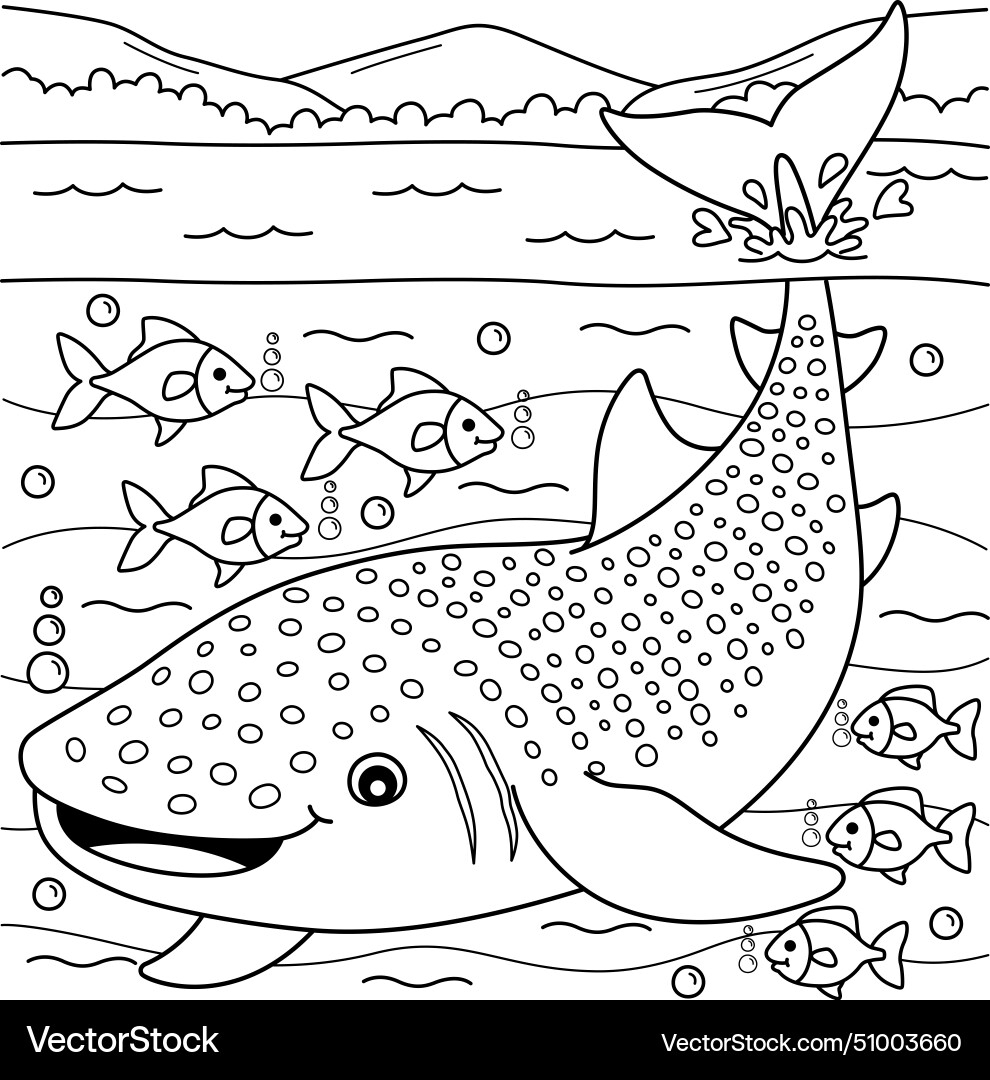 sharks coloring pages