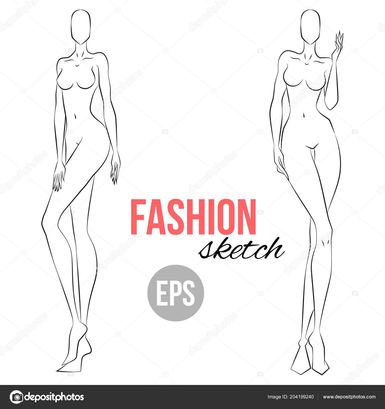 person drawing template