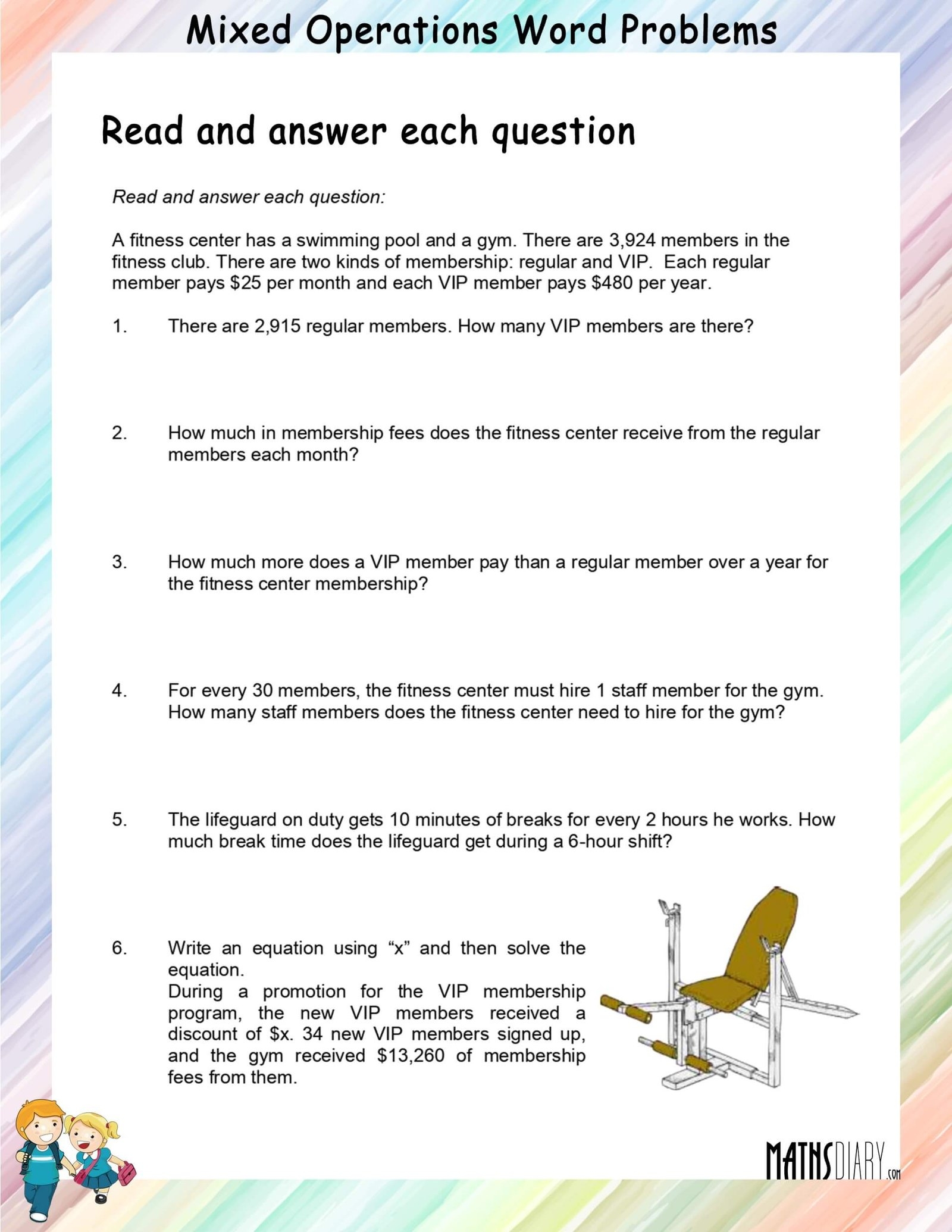 Word Problems Division And Multiplication Worksheets Math Worksheets MathsDiary