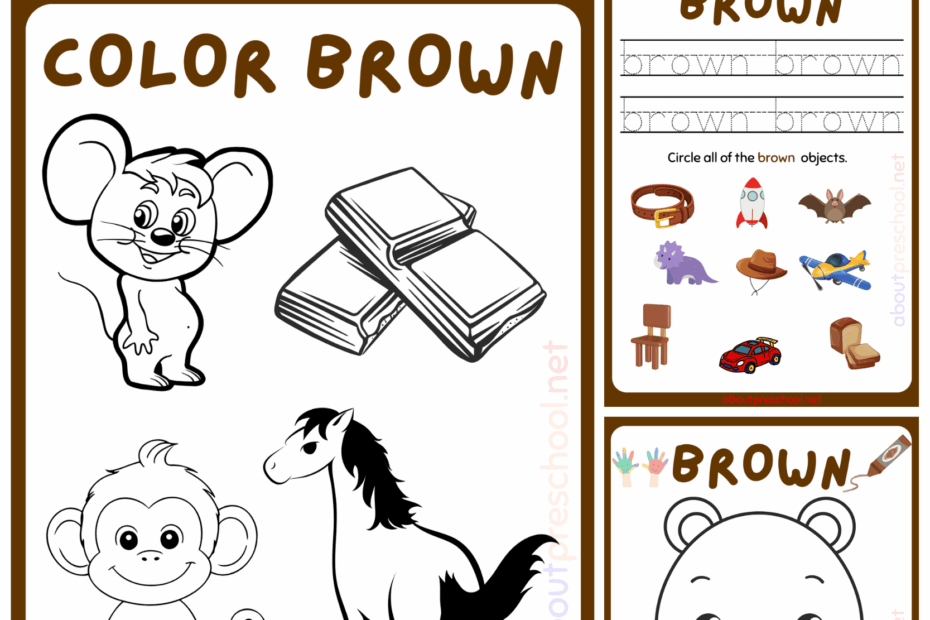 Worksheet With Color Archives About Preschool