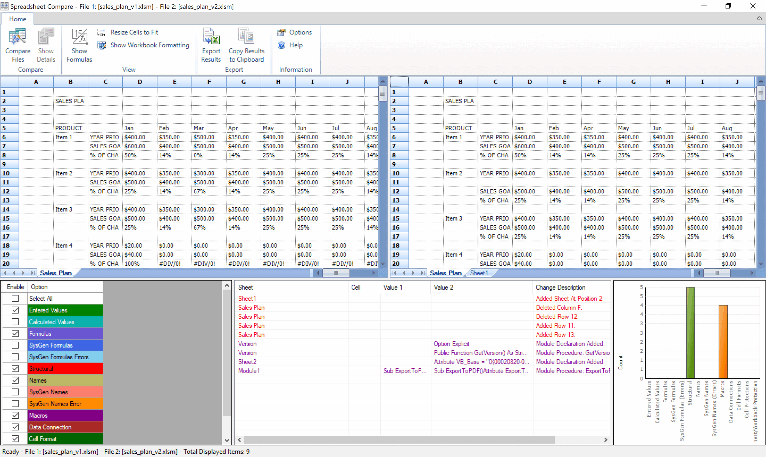 Xltrail Version Control For Excel Spreadsheets 5 Tools To Compare Excel Files