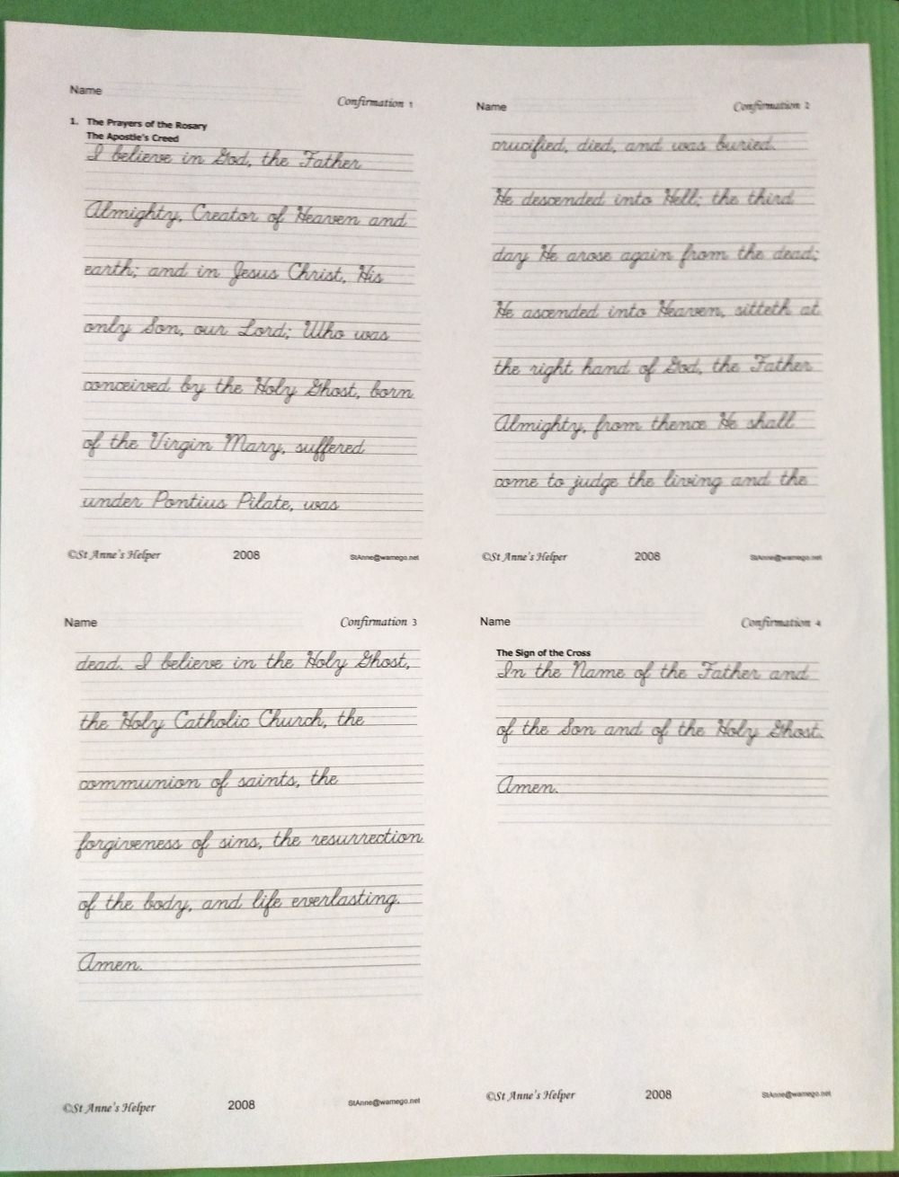 60 Catholic First Communion Baltimore Catechism Worksheets