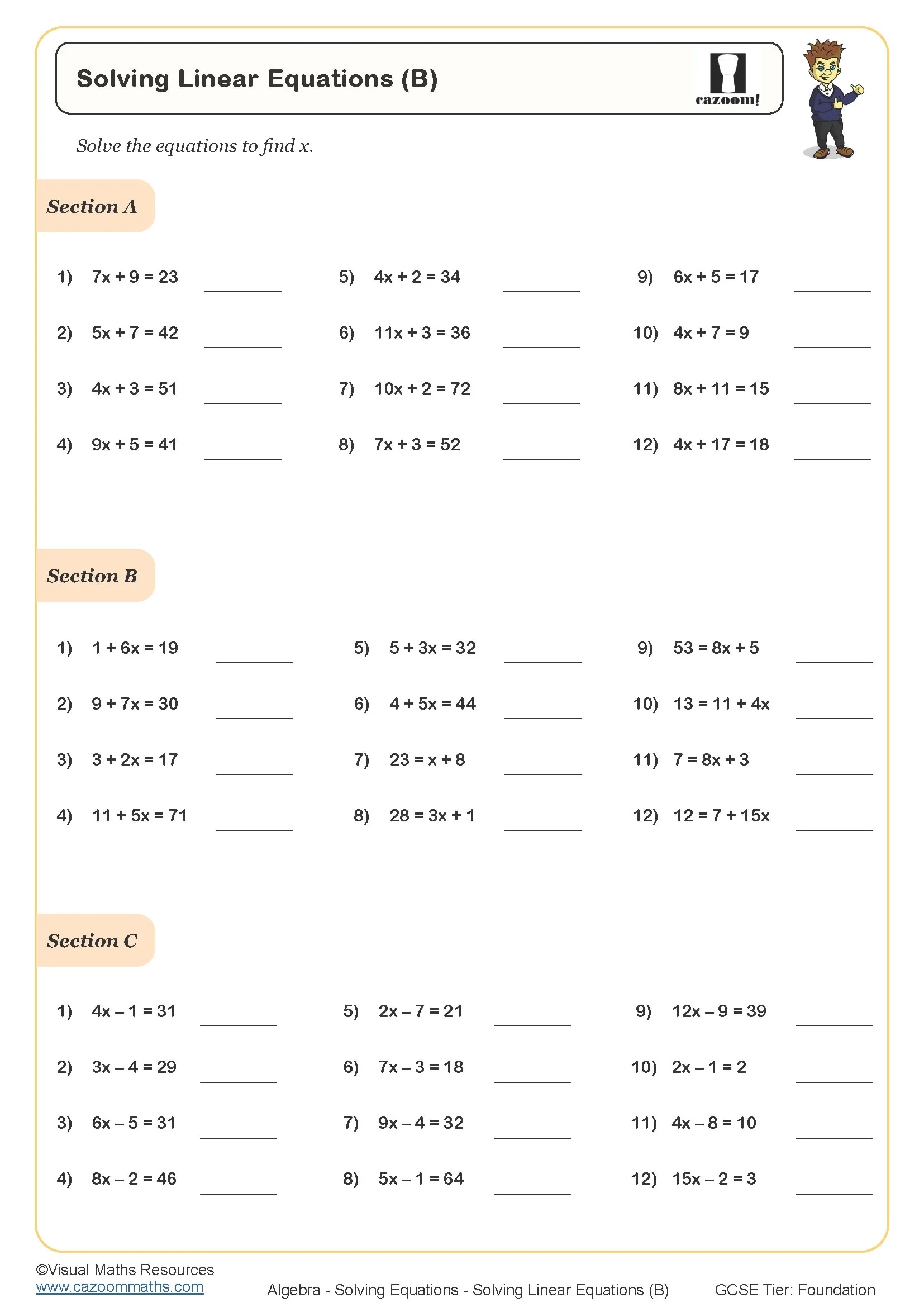 7th grade math worksheets with answers pdf